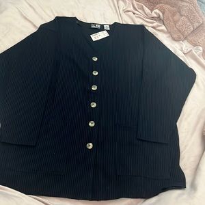 Women cardigans sweater new size medium color blue